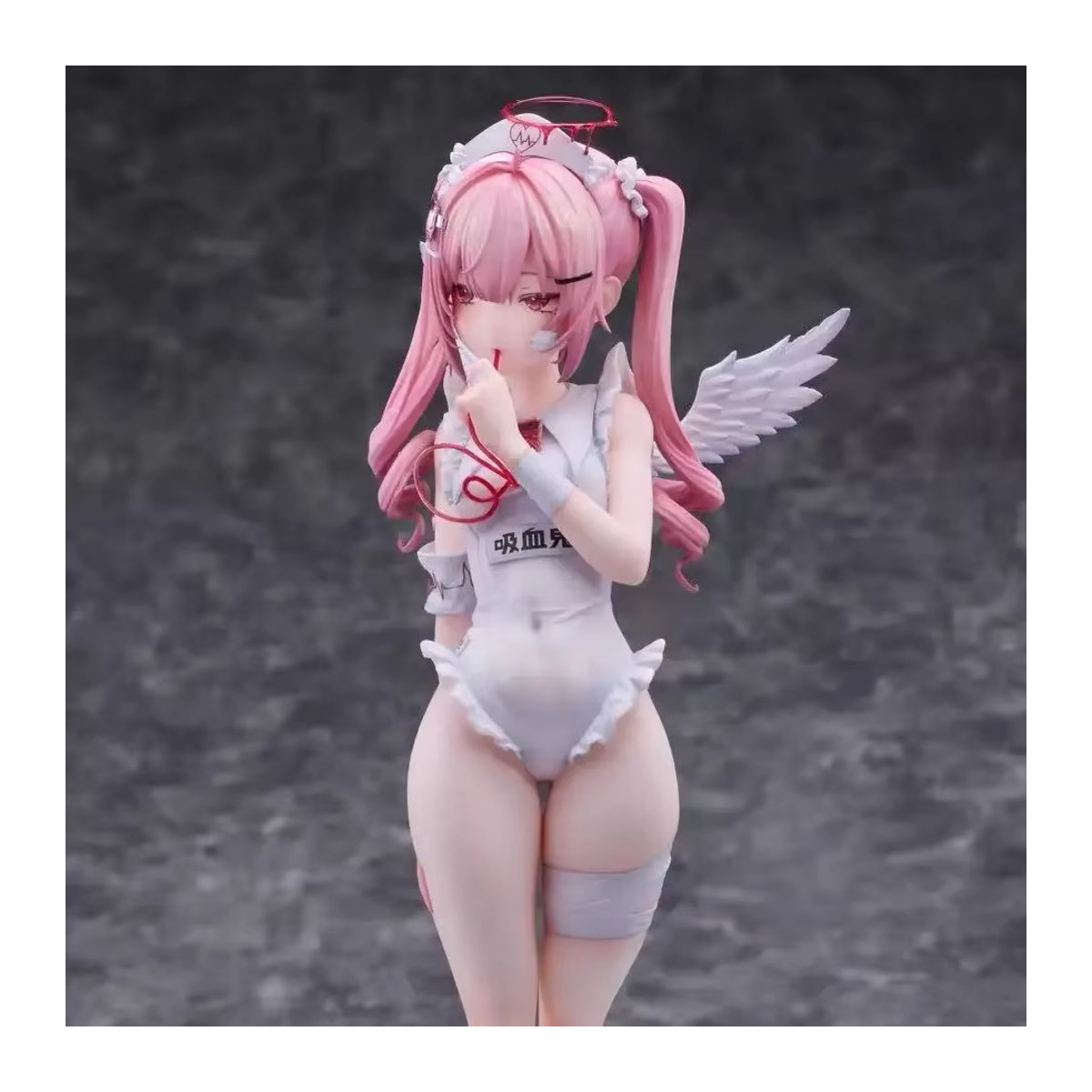 Bandai Moonlight Lover Anime-Krankenschwester-Figur in Weiß und Rosa als Sammlermodell für deine Schreibtischdekoration - Bild 4