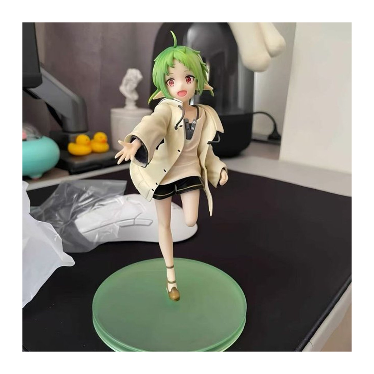 Bandai Mushoku Tensei Sylphiette Elfen-Charakterfigur aus PVC in Mehrfarbig als Sammlermodell und Desktop-Dekoration - Bild 1