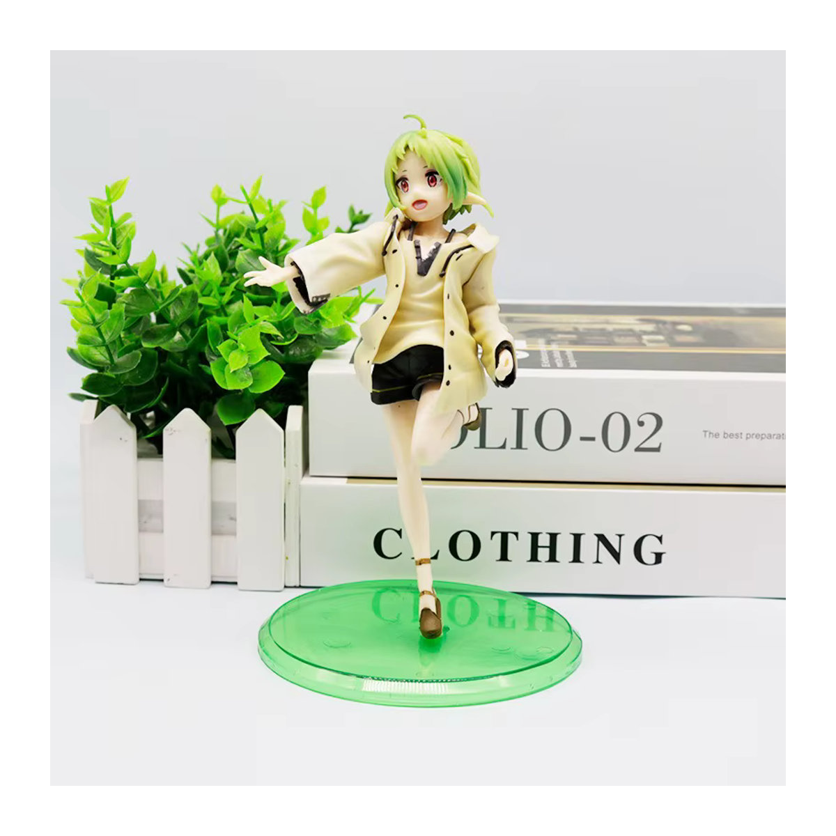 Bandai Mushoku Tensei Sylphiette Elfen-Charakterfigur aus PVC in Mehrfarbig als Sammlermodell und Desktop-Dekoration - Bild 2