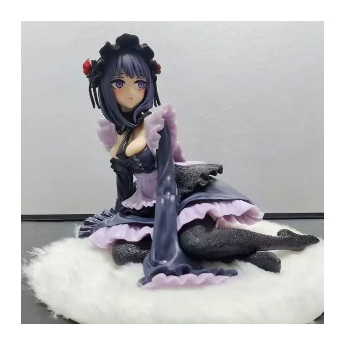 Bandai My Dress-Up Darling Anime-Figur Kitagawa Marin im schwarzen Dienstmädchen-Outfit als Sammlungsmodell aus Kunststoff - Bild 4
