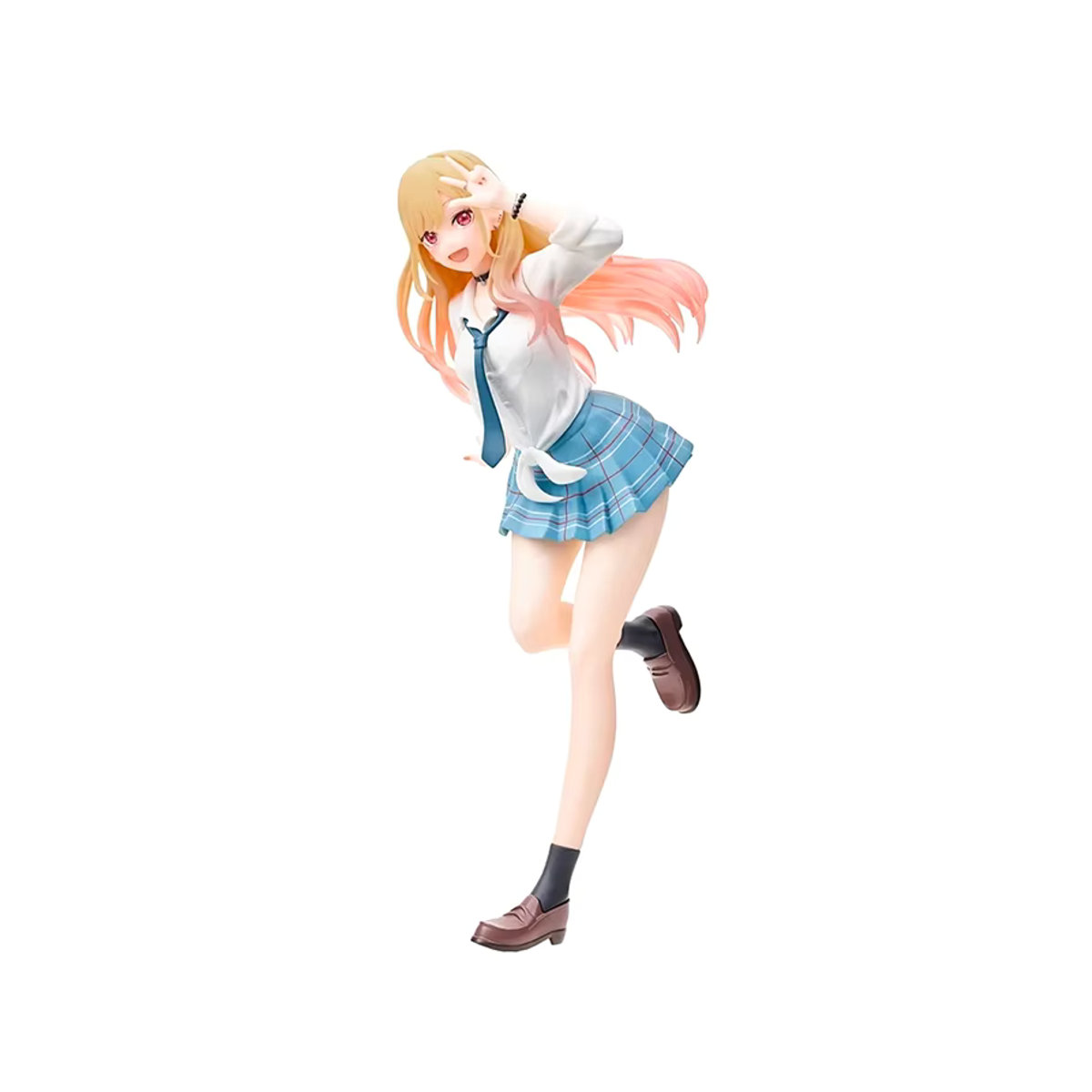 Bandai My Dress Up Darling Kitagawa Marin Anime Figur in Schuluniform, mehrfarbig, Höhe: 19 cm - Bild 2