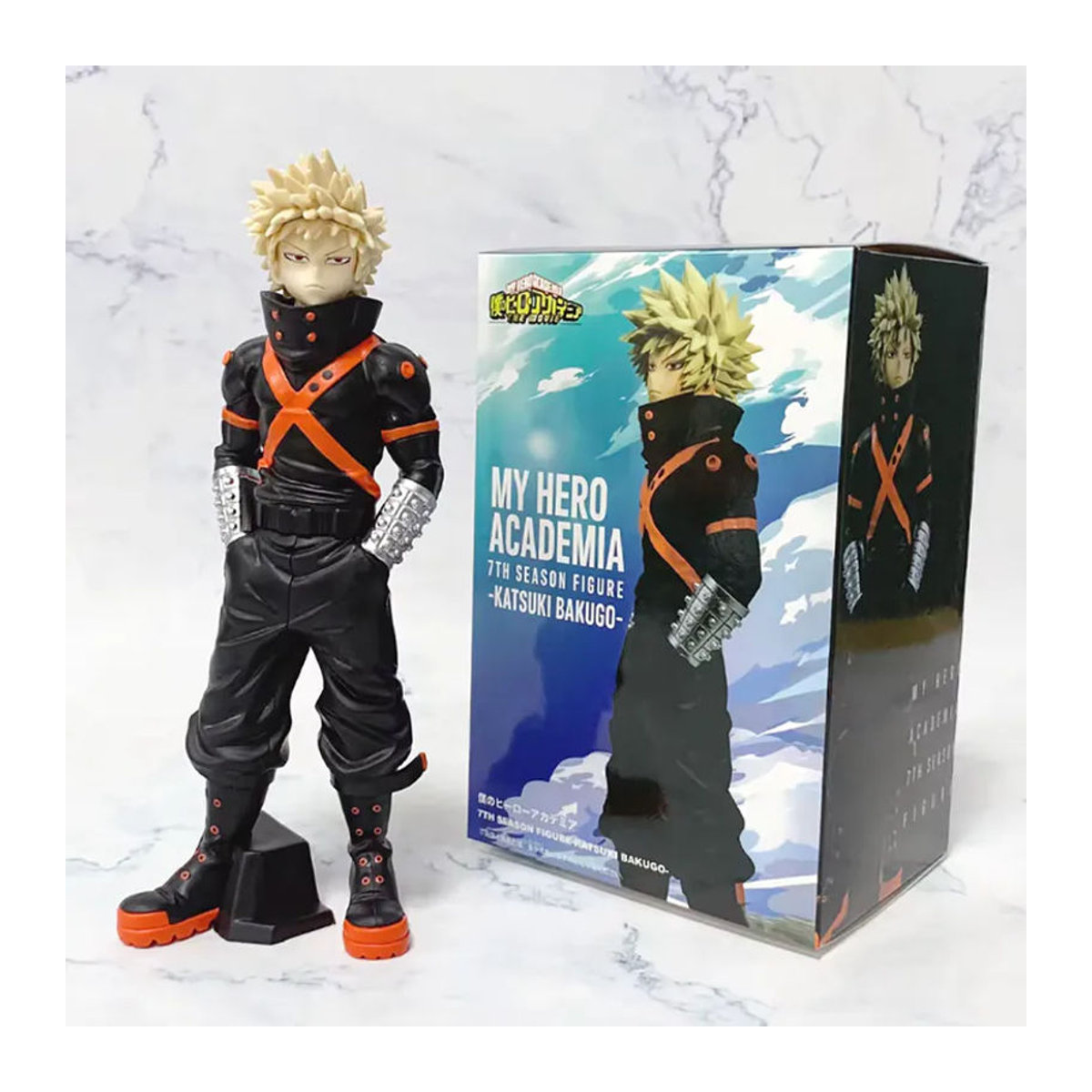 Bandai My Hero Academia Anime Actionfigur Midoriya Izuku, Bakugou Katsuki, All Might, Todoroki Shoto, mehrfarbig, Höhe: 21 cm - Bild 3