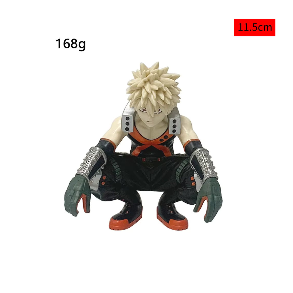 Bandai My Hero Academia Anime-Figuren Midoriya Izuku, Bakugou Katsuki und Ochaco Uraraka in Mehrfarbig - Bild 2