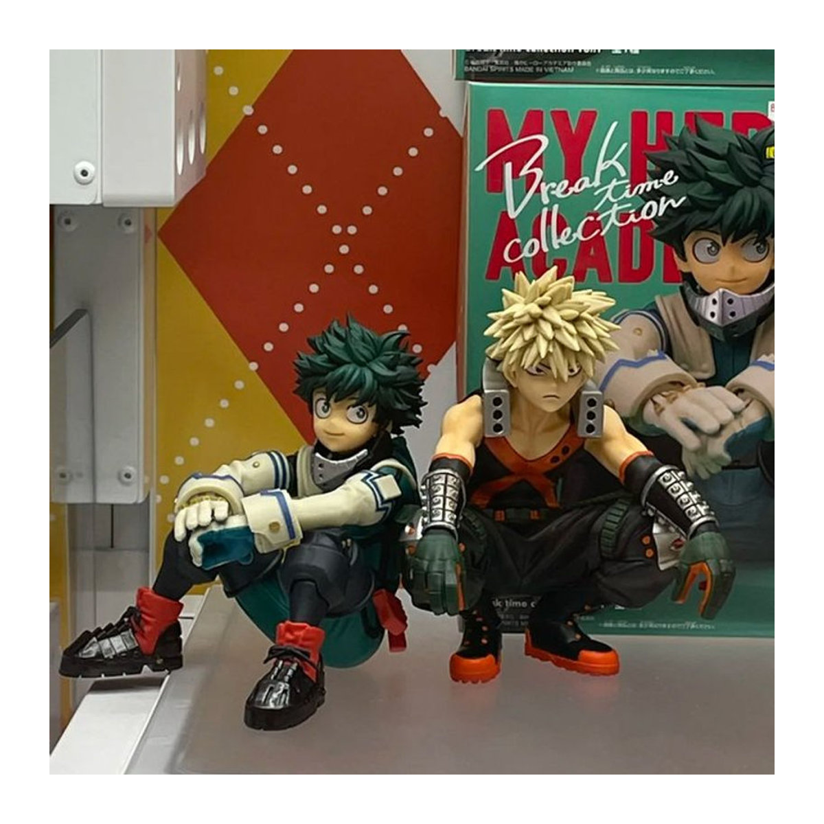 Bandai My Hero Academia Anime Figuren Set aus Kunststoff, mehrfarbig, Dekoration für Sammler - Bild 1