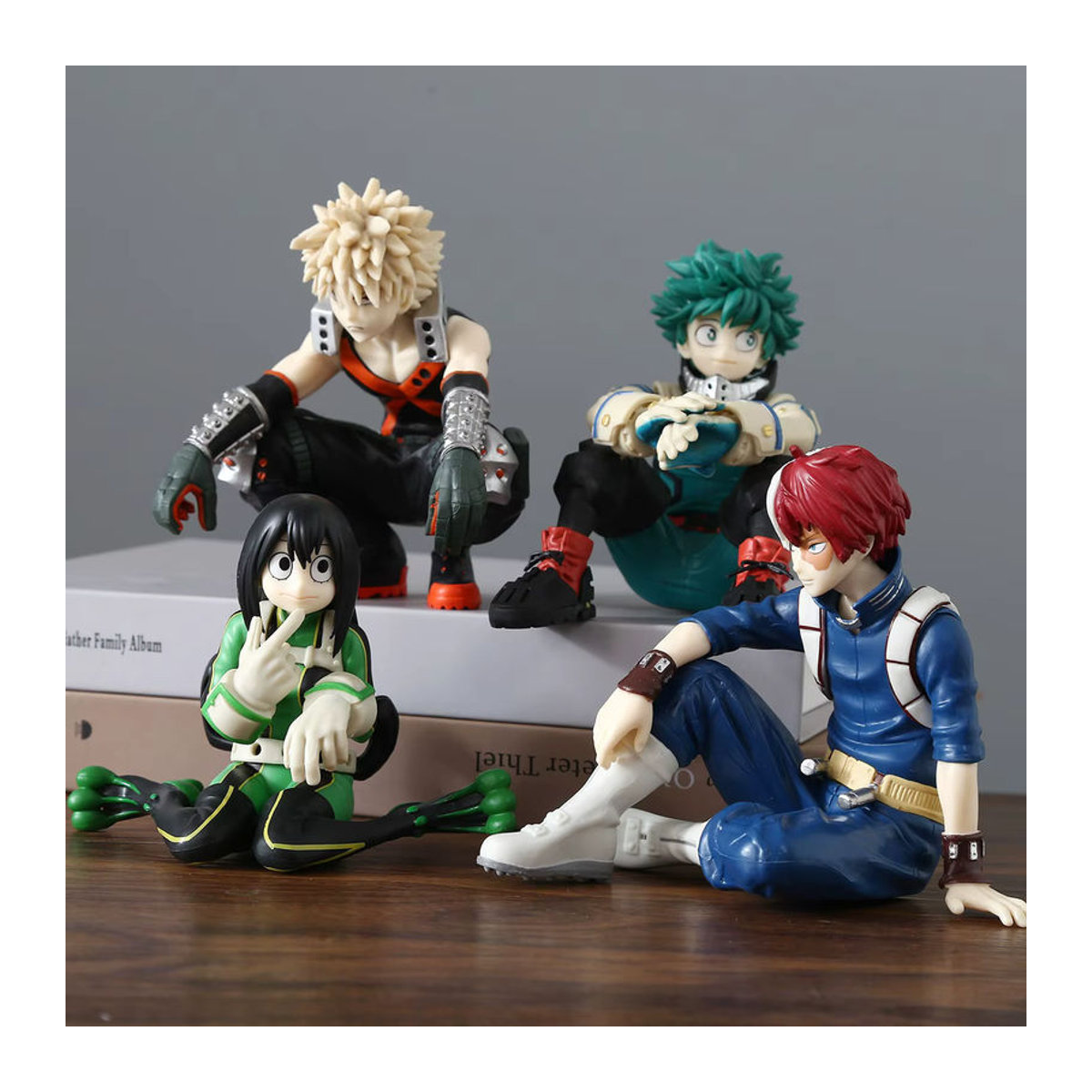 Bandai My Hero Academia Anime Figuren Set aus Kunststoff, mehrfarbig, Dekoration für Sammler - Bild 2