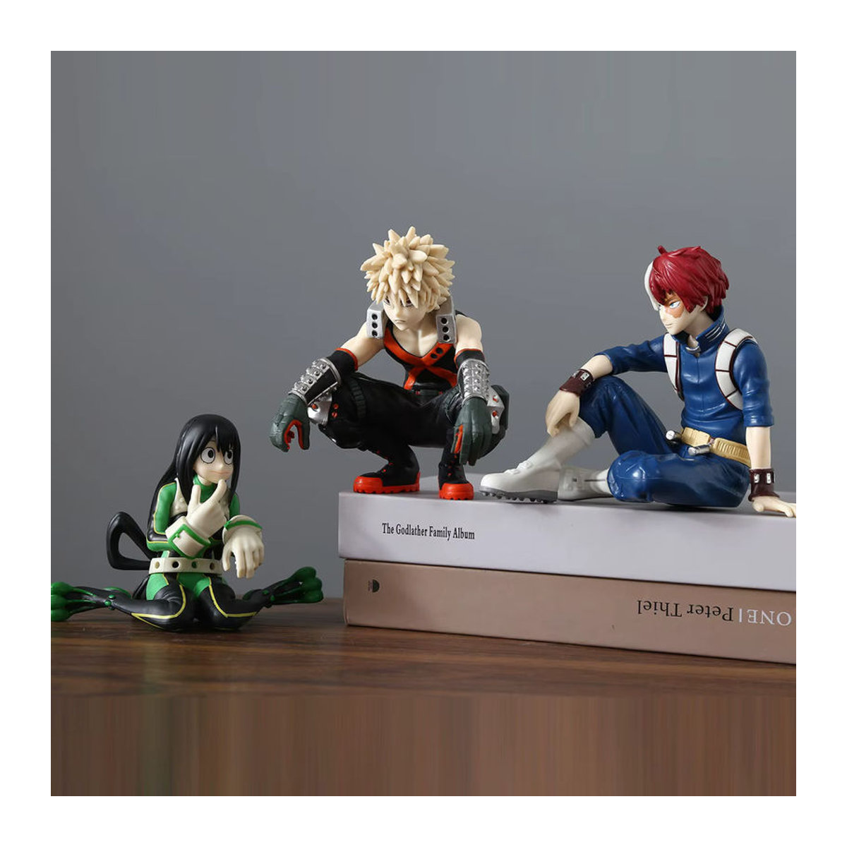 Bandai My Hero Academia Anime Figuren Set aus Kunststoff, mehrfarbig, Dekoration für Sammler - Bild 3