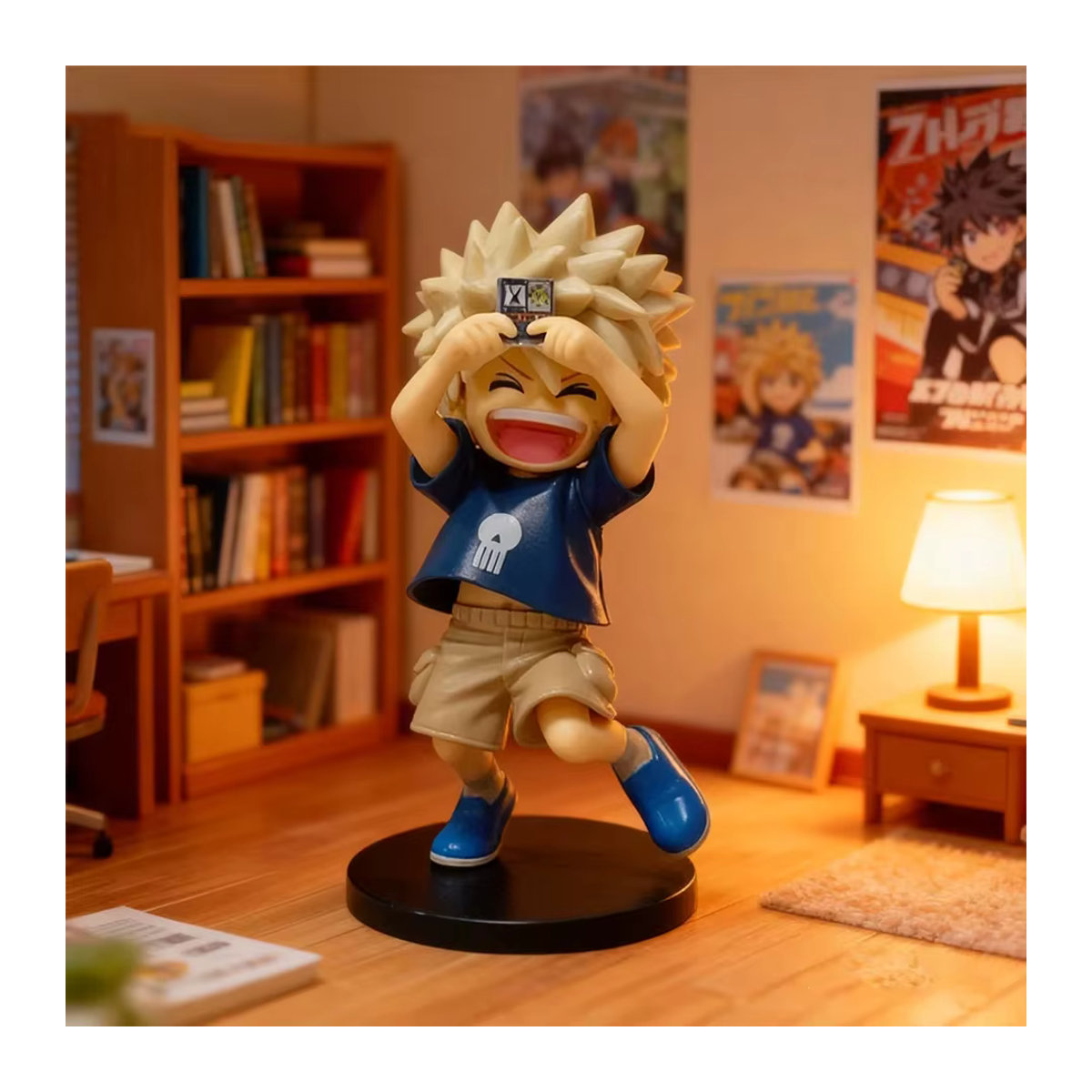 Bandai My Hero Academia Chibi PVC-Figuren Tomura Shigaraki, Izuku Midoriya und Katsuki Bakugo in Mehrfarbig - Bild 3