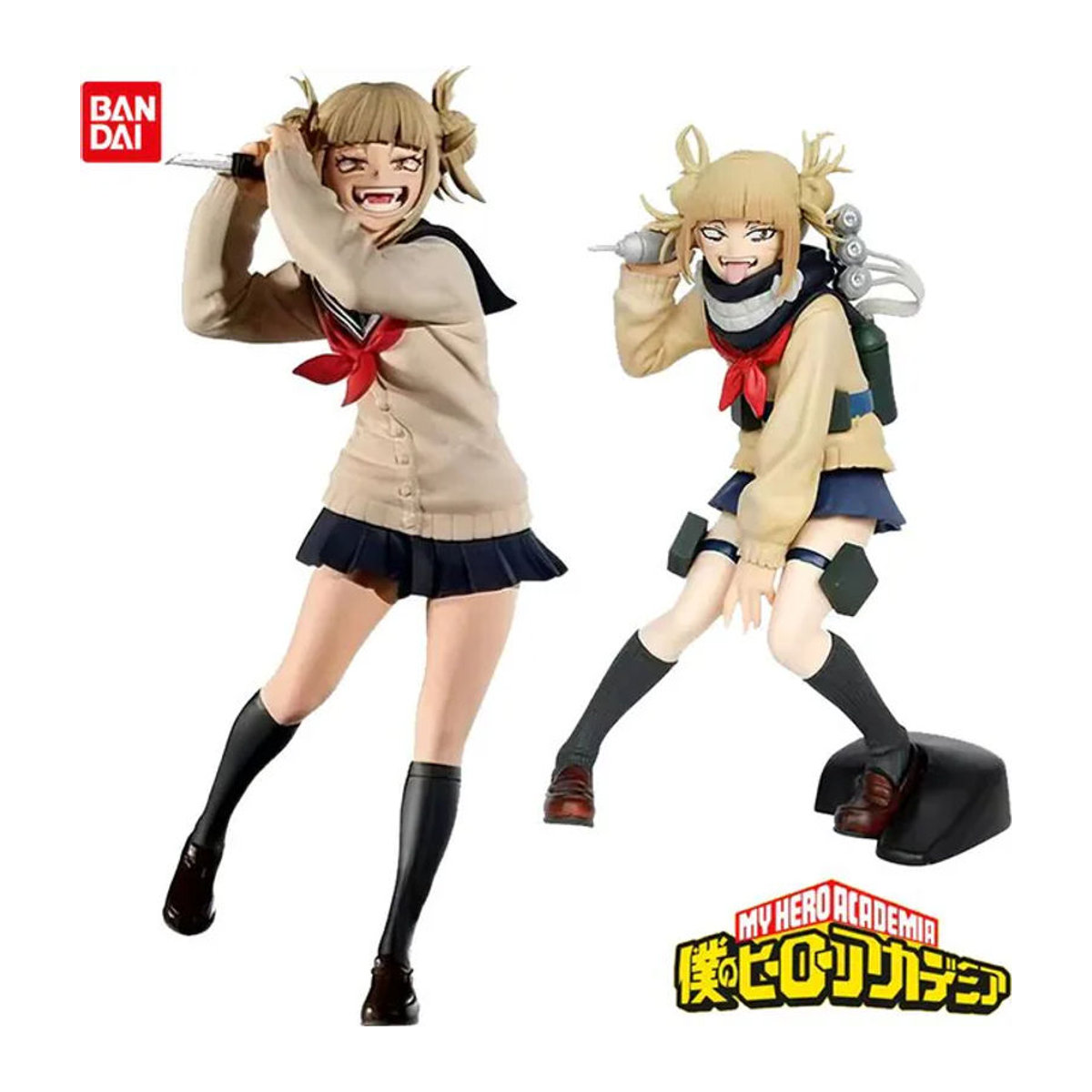 Bandai My Hero Academia Himiko Toga Anime Figur Kampfversion in mehrfarbiger Ausführung als Desktop-Ornament aus Kunststoff - Bild 1