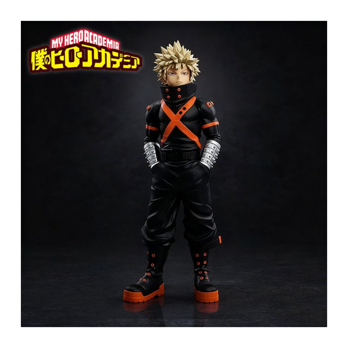 Bandai My Hero Academia Katsuki Bakugo Anime Figur aus Kunststoff in Schwarz - Bild 1