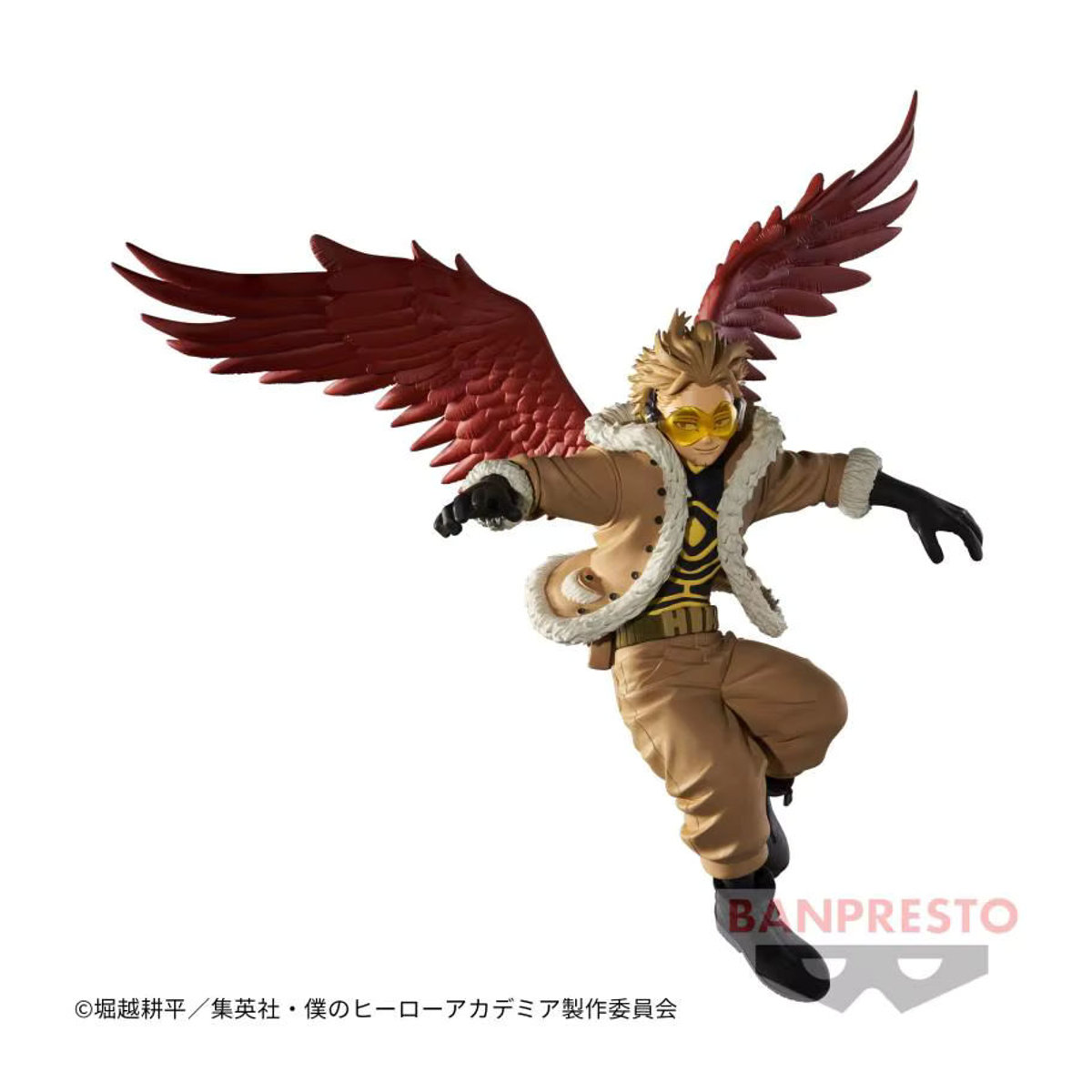 Bandai My Hero Academia THE AMAZING HEROES Anime Actionfiguren Hawks, Tokoyami Fumikage und Jirou Kyouka Ornamente aus Kunststoff, mehrfarbig - Bild 1