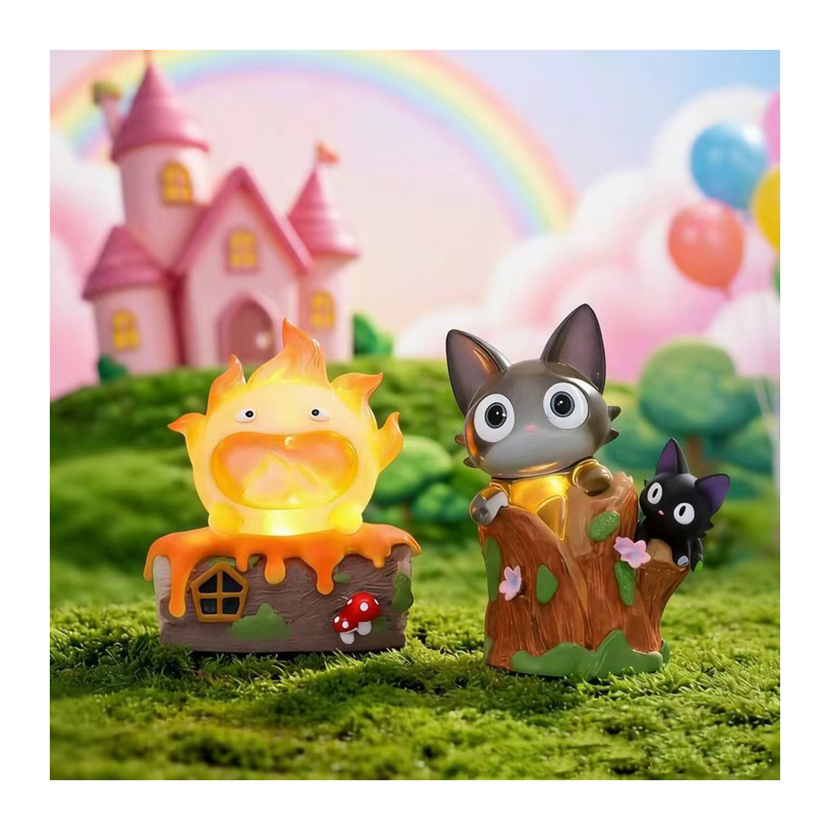 Bandai Mystery Blind Box Heilendes Märchenland Leuchtende Mini-Desktop-Anime-Figuren aus Kunststoff, mehrfarbig - Bild 3