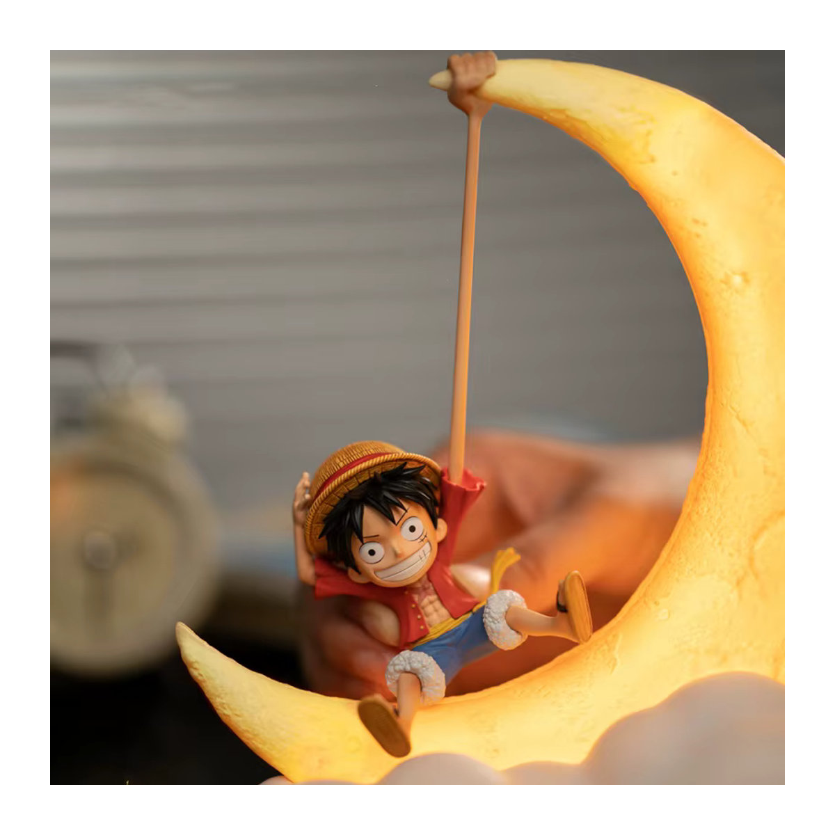 Bandai Nachttischlampe Mond Lampe Anime Desktop-Dekoration Gelb - Bild 3
