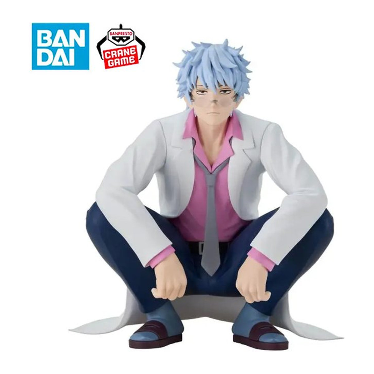 Bandai Namco Banpresto Gintama 3er Jahre Z Gruppe Ginpachi Sensei und Sakata Gintoki PVC Figuren Set, mehrfarbig - Bild 1