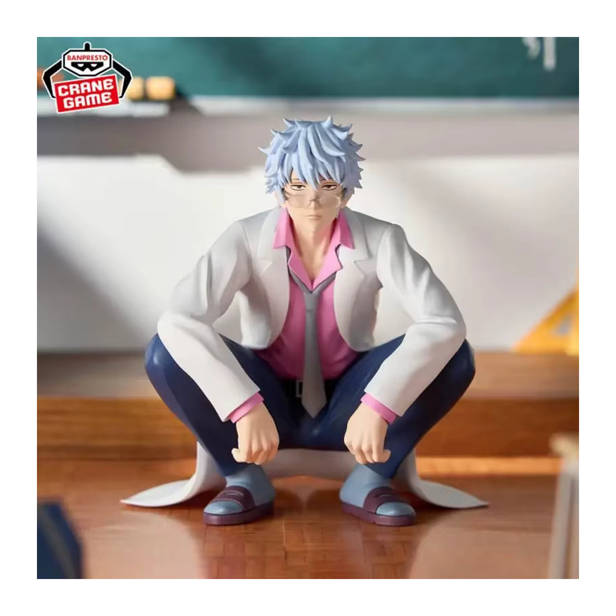 Bandai Namco Banpresto Gintama 3er Jahre Z Gruppe Ginpachi Sensei und Sakata Gintoki PVC Figuren Set, mehrfarbig - Bild 4