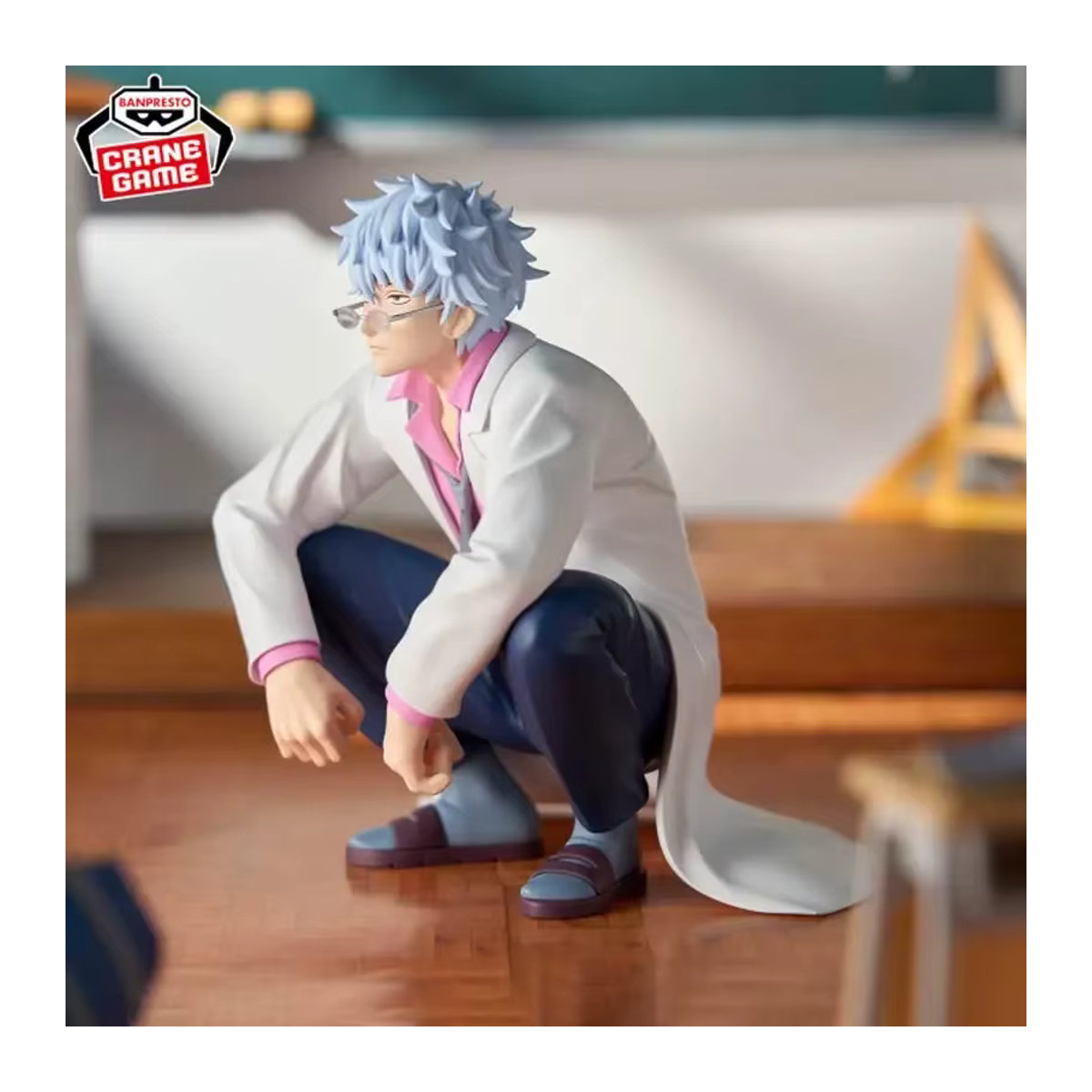 Bandai Namco Banpresto Gintama 3er Jahre Z Gruppe Ginpachi Sensei und Sakata Gintoki PVC Figuren Set, mehrfarbig - Bild 5