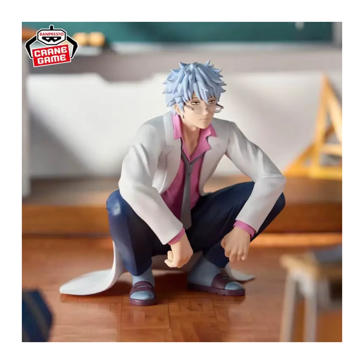 Bandai Namco Banpresto Gintama 3er Jahre Z Gruppe Ginpachi Sensei und Sakata Gintoki PVC Figuren Set, mehrfarbig - Bild 6