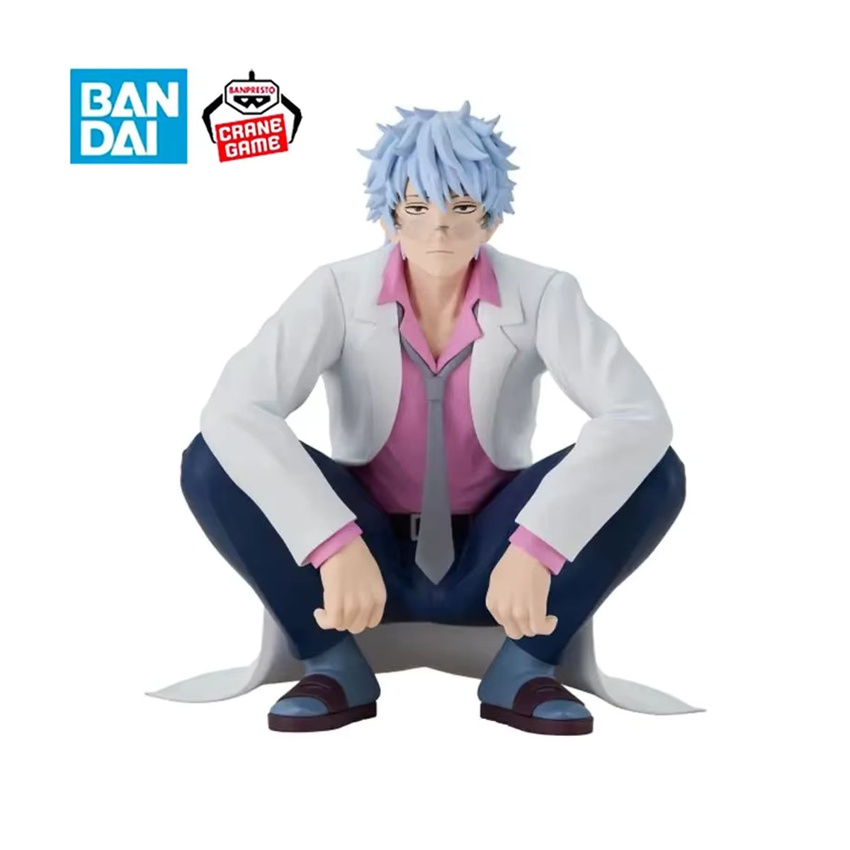Bandai Namco Banpresto Gintama 3er Jahre Z Gruppe Ginpachi Sensei und Sakata Gintoki PVC Figuren Set, mehrfarbig - Bild 7