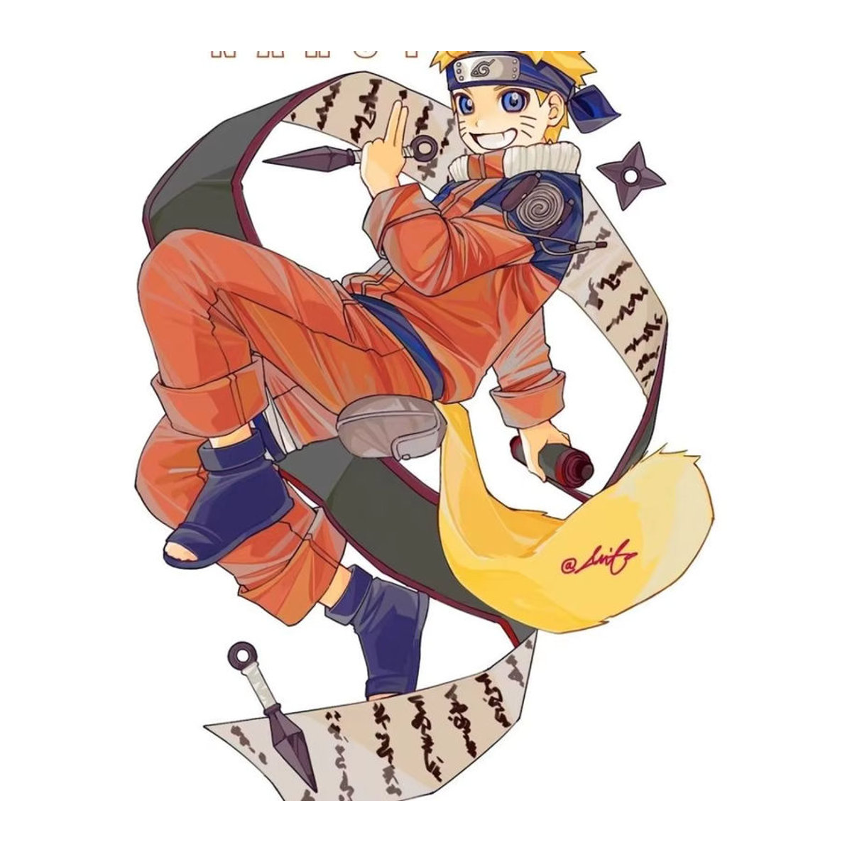 Bandai Naruto Acryl-Standfigur Uzumaki Naruto und Haruno Sakura Anime-Dekoration mehrfarbig - Bild 2