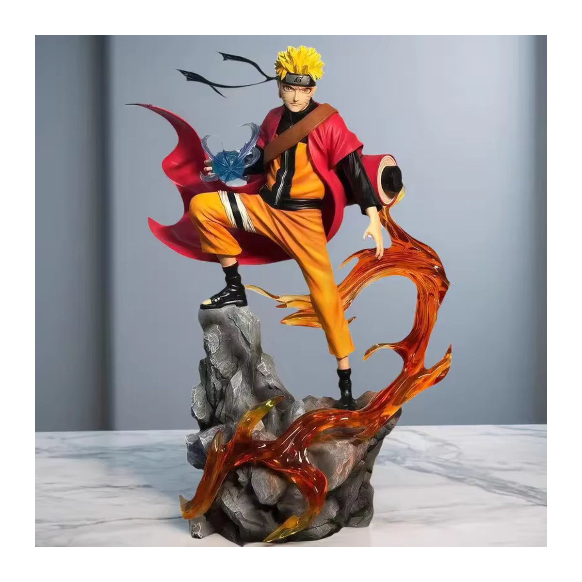 Bandai Naruto Anime Figur aus Kunststoff, mehrfarbiges Sammlerstück als Desktop-Ornament - Bild 4