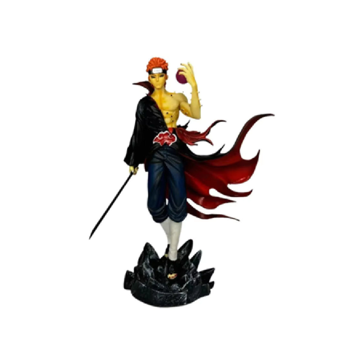 Bandai Naruto Anime Figur aus Kunststoff, mehrfarbiges Sammlerstück als Desktop-Ornament - Bild 6
