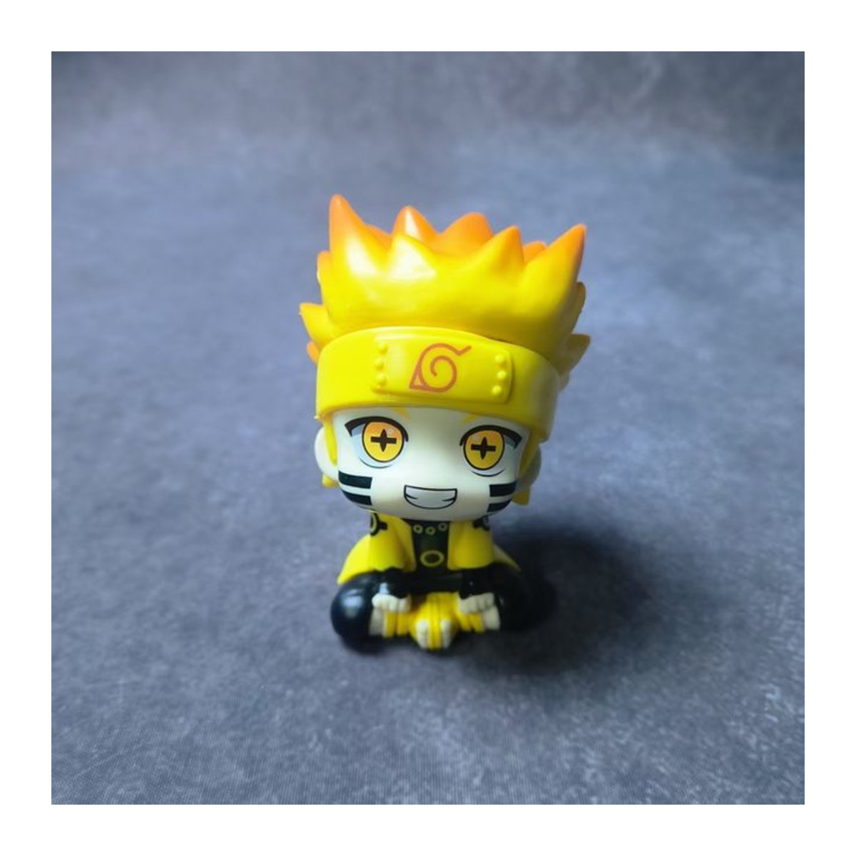 Bandai Naruto Anime Figur Minato Namikaze Q-Version in Gelb, Höhe: 10 cm - Bild 1