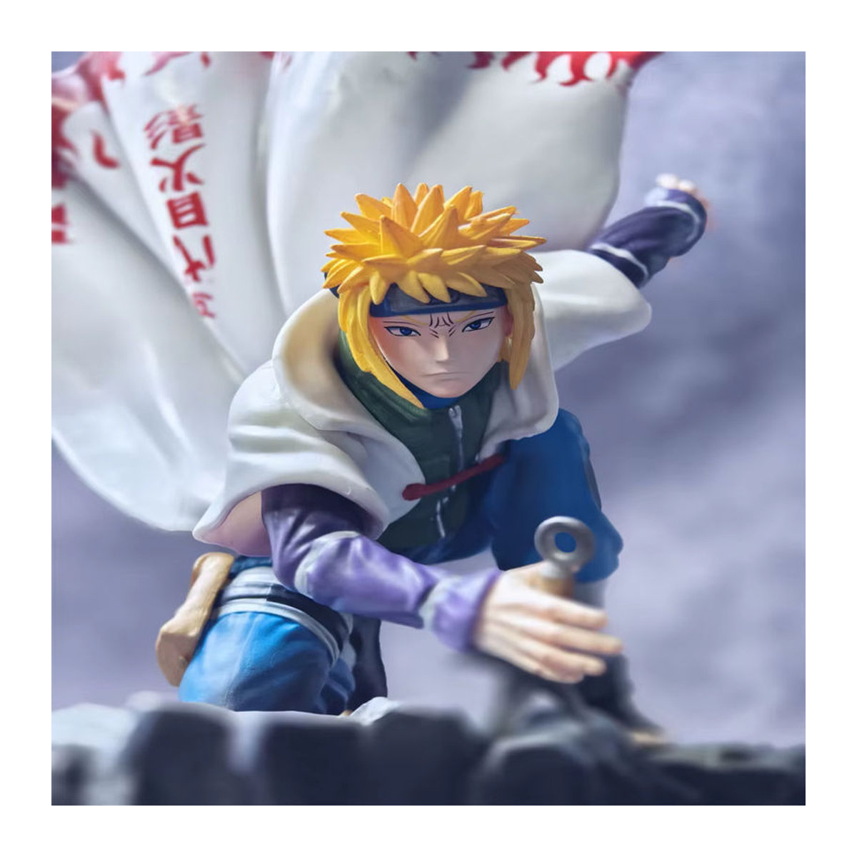 Bandai Naruto Anime Figur Namikaze Minato Modell aus Kunststoff, mehrfarbig, Höhe: 21 cm - Bild 3
