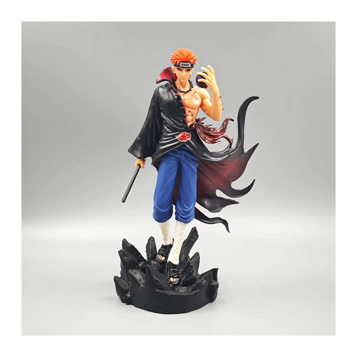 Bandai Naruto Anime Figur Pain Actionfigur aus PVC in Mehrfarbig, Höhe: 22,5 cm - Bild 2