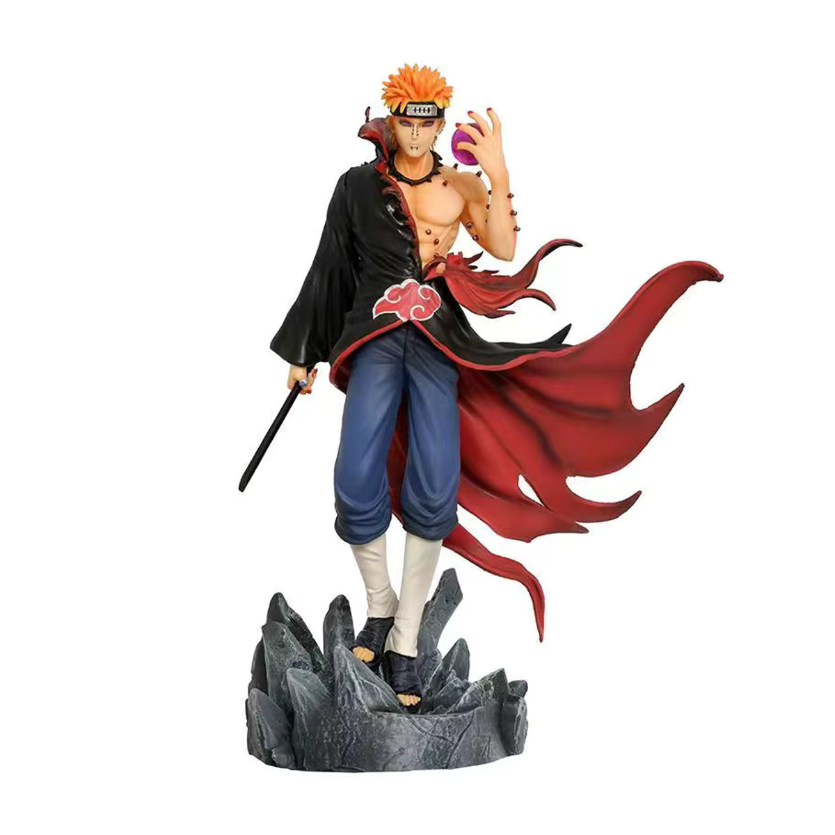Bandai Naruto Anime Figur Payne aus Kunststoff, mehrfarbig, Höhe: 22 cm - Bild 2