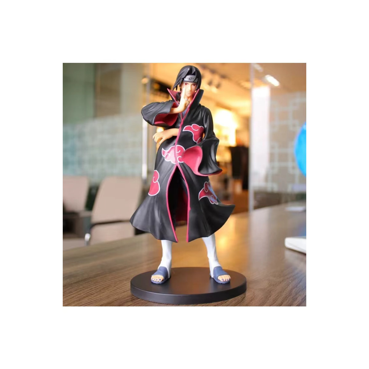 Bandai Naruto Anime Figur Uchiha Itachi Actionfigur aus Kunststoff in Schwarz - Bild 7