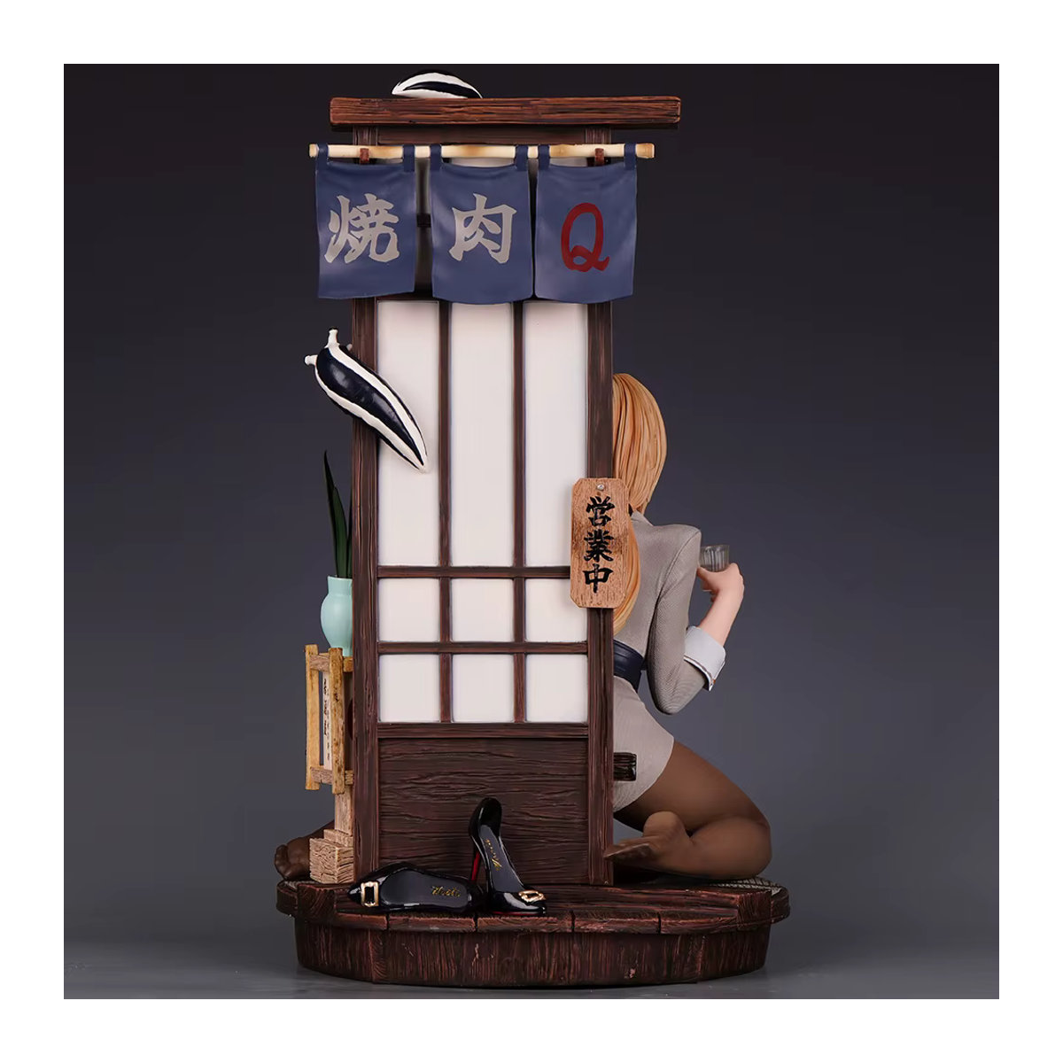 Bandai Naruto Anime Figuren Sammlung aus PVC mit Haruno Sakura und Hyuga Hinata, Höhe: 30 cm, mehrfarbig - Bild 1
