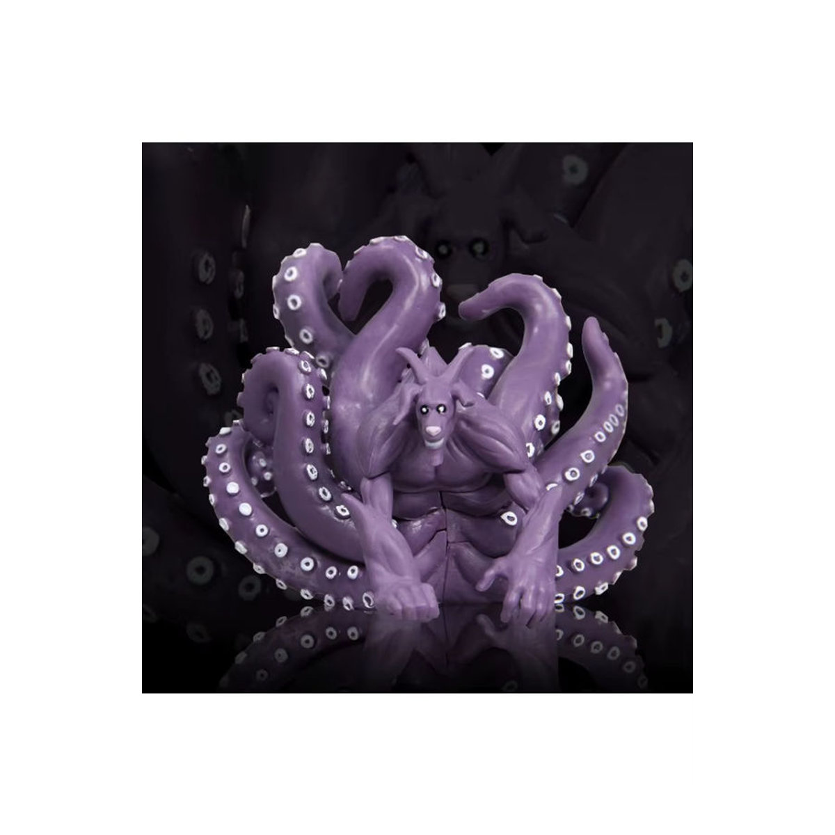 Bandai Naruto Anime Tail Beast Series Schreibtischspielzeug Ornament aus Kunstharz in Lila, Höhe: 10 cm - Bild 6
