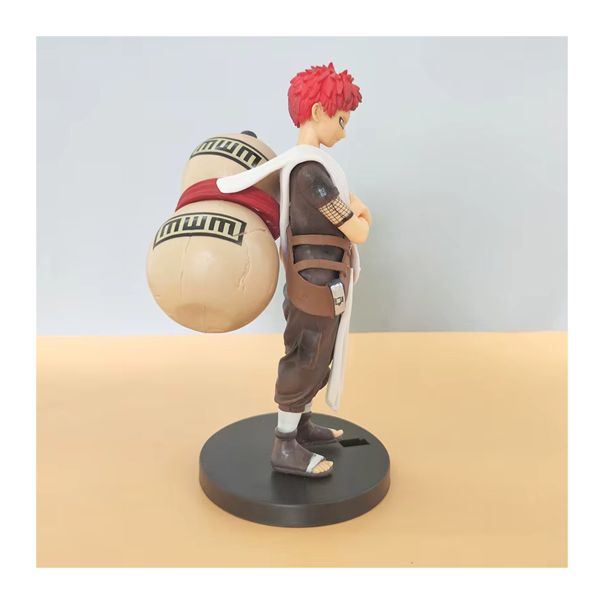 Bandai Naruto Gaara Action Figur mit Sandkrug, mehrfarbig, Höhe: 20 cm - Bild 2