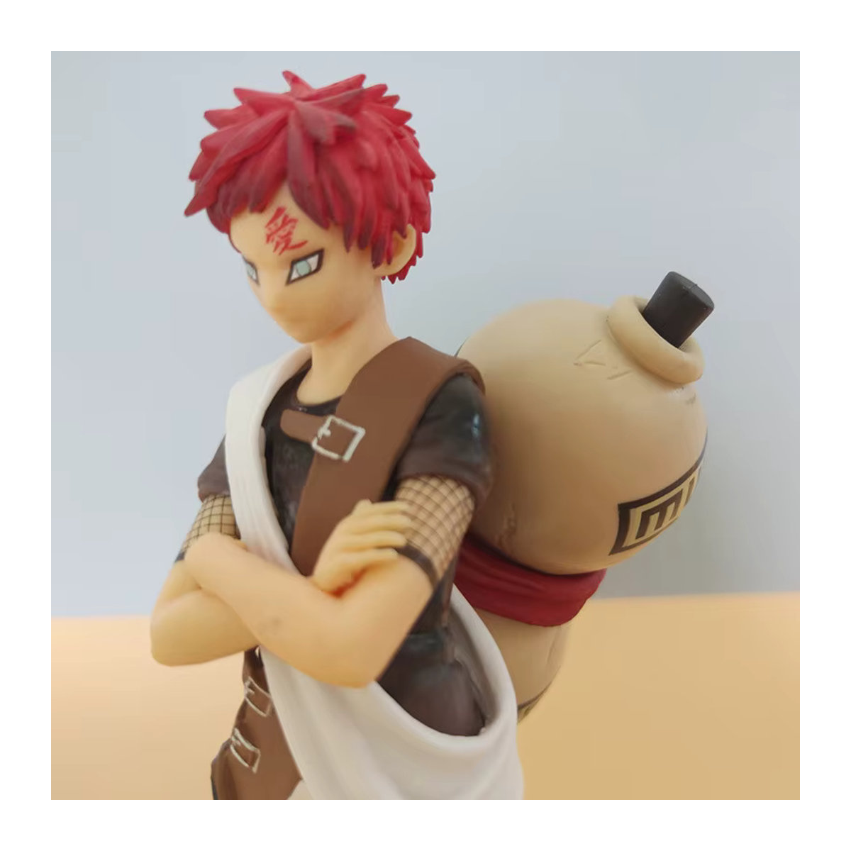 Bandai Naruto Gaara Action Figur mit Sandkrug, mehrfarbig, Höhe: 20 cm - Bild 4