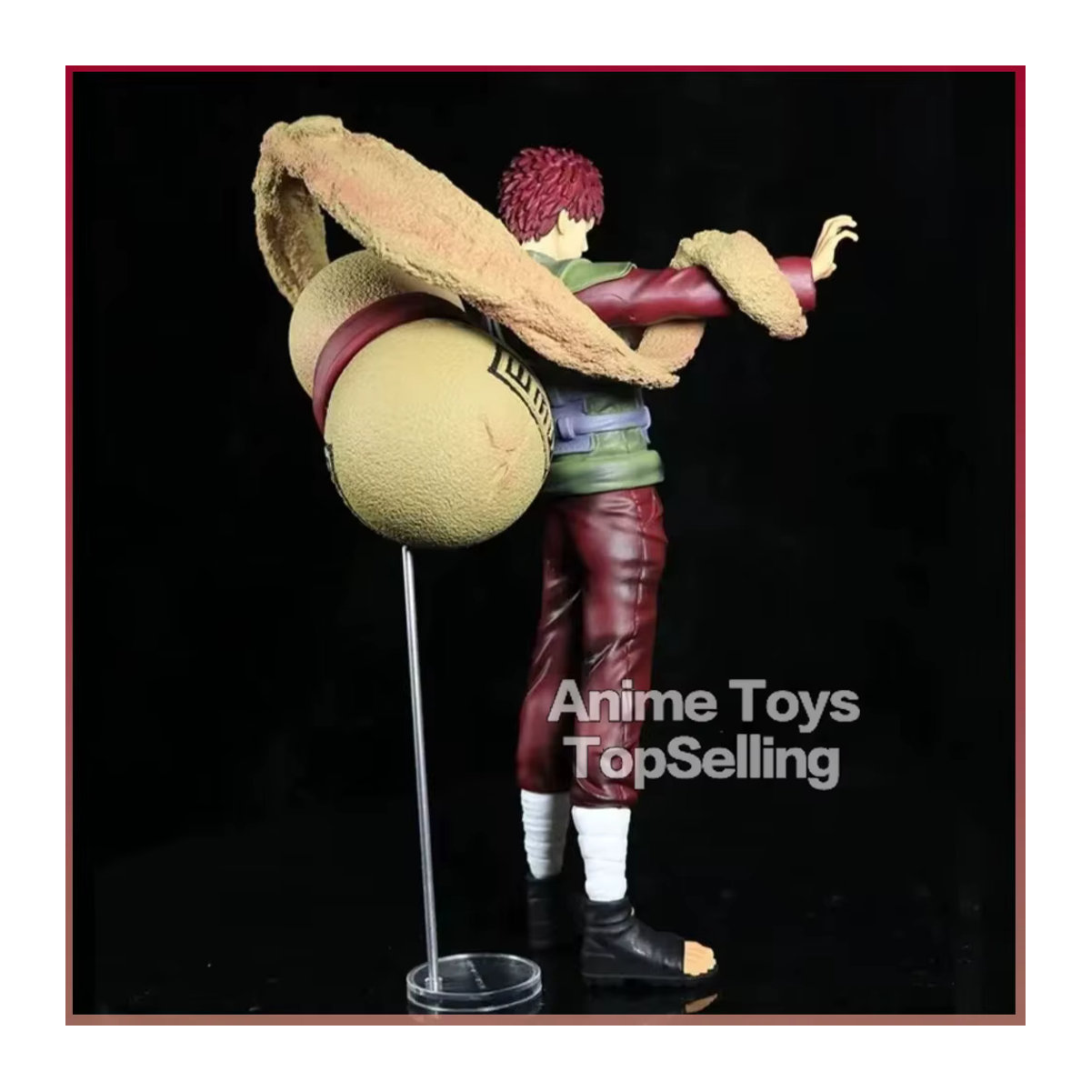 Bandai Naruto Gaara Anime Figur aus Kunststoff, mehrfarbig, Höhe: 25-27 cm - Bild 3