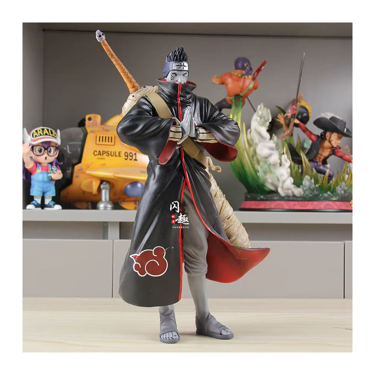 Bandai Naruto Hoshigaki Kisame Actionfigur aus Kunststoff, Schwarz, Höhe: 32 cm - Bild 2