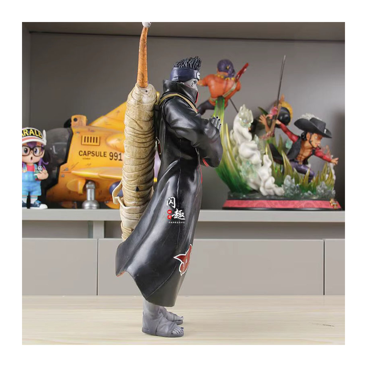 Bandai Naruto Hoshigaki Kisame Actionfigur aus Kunststoff, Schwarz, Höhe: 32 cm - Bild 3