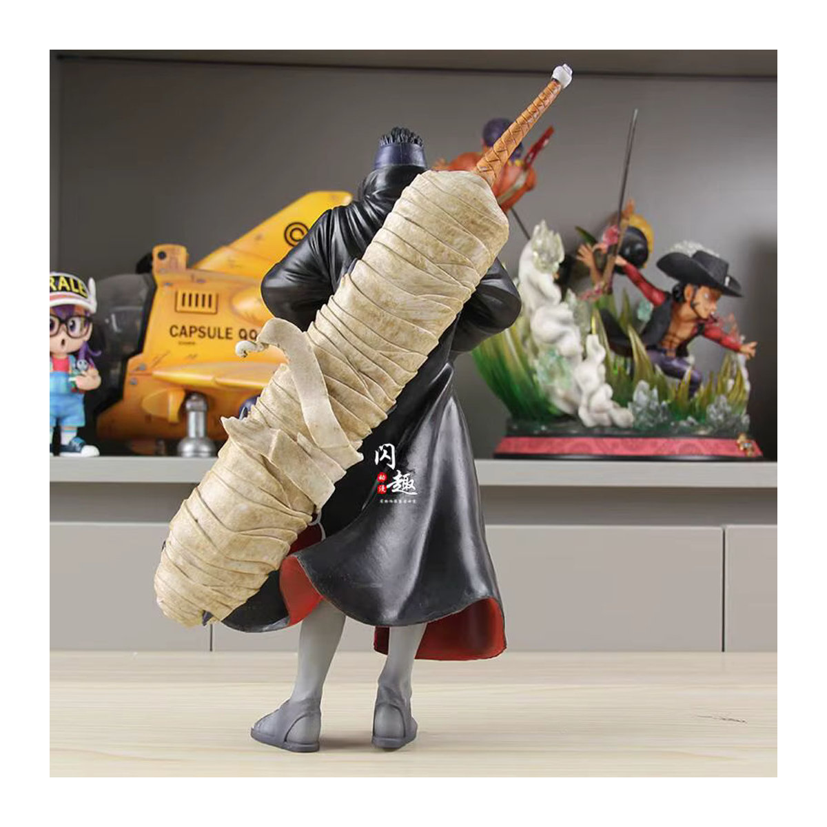 Bandai Naruto Hoshigaki Kisame Actionfigur aus Kunststoff, Schwarz, Höhe: 32 cm - Bild 4