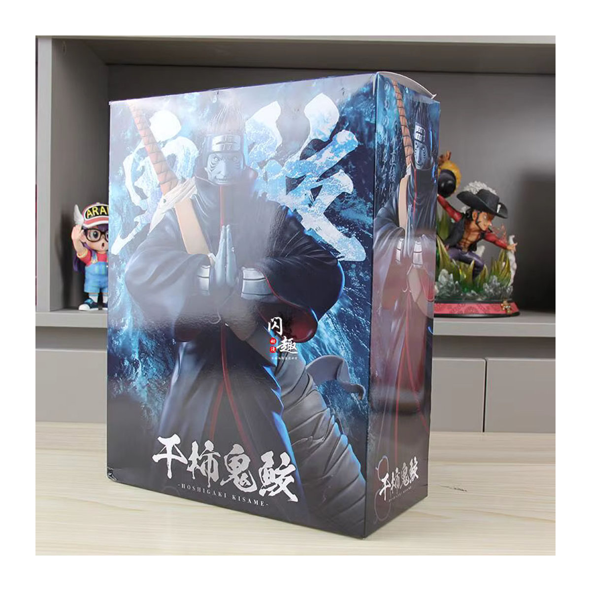 Bandai Naruto Hoshigaki Kisame Actionfigur aus Kunststoff, Schwarz, Höhe: 32 cm - Bild 6