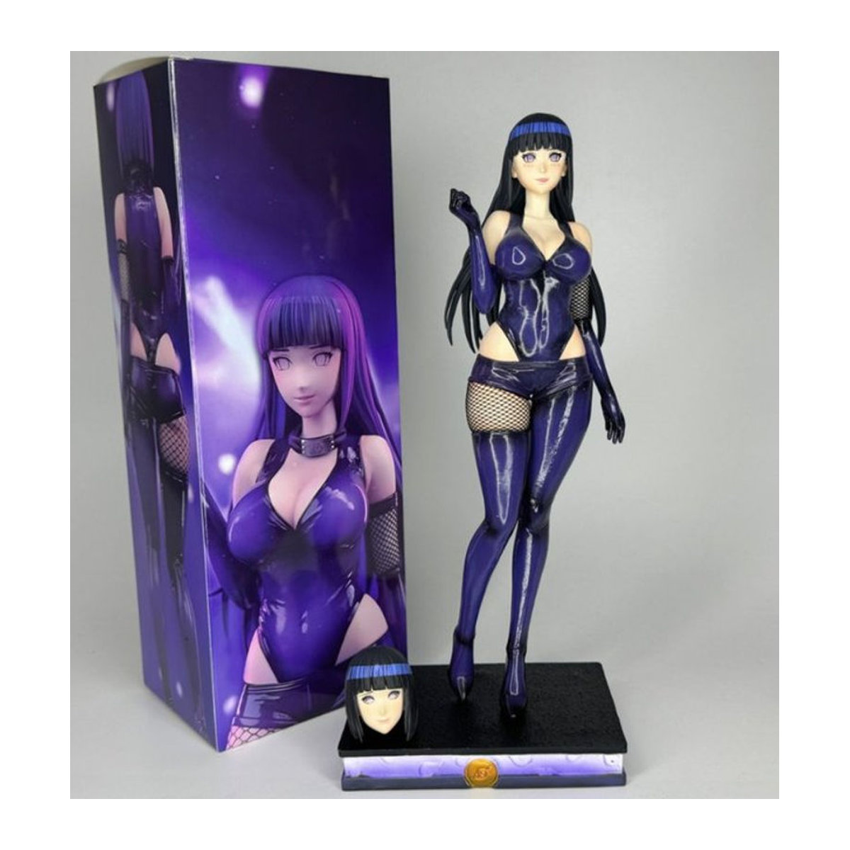 Bandai Naruto Hyuga Hinata GK PVC-Figur in Lila, 28 cm Höhe - Bild 1