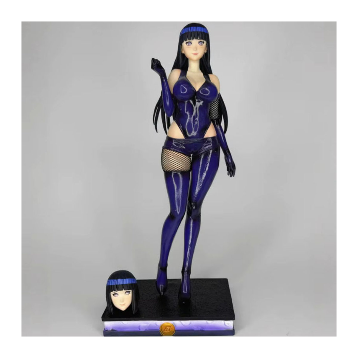 Bandai Naruto Hyuga Hinata GK PVC-Figur in Lila, 28 cm Höhe - Bild 2