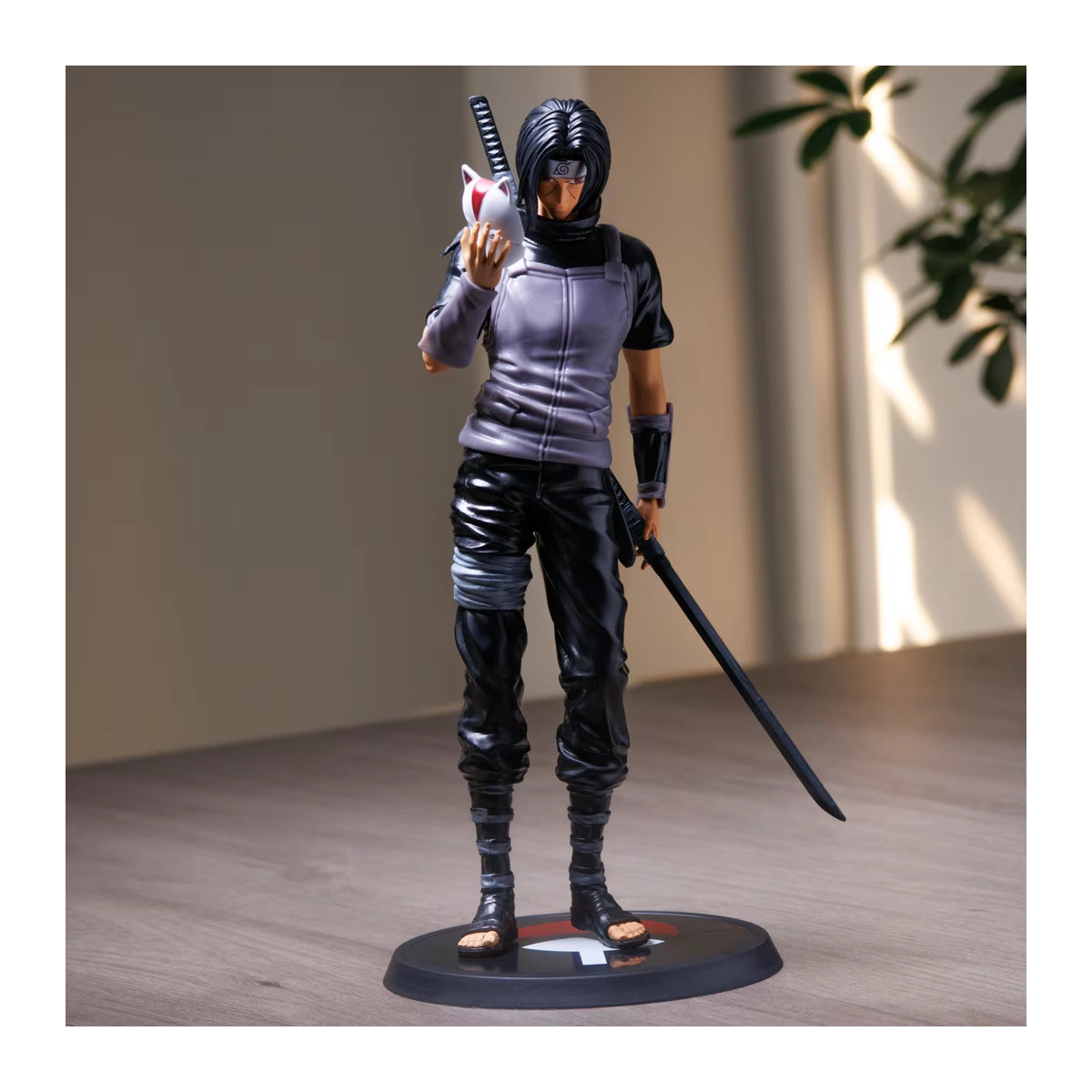Bandai Naruto Itachi Modellskulptur Figur in Schwarz - Bild 2