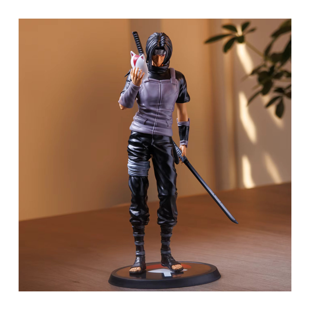 Bandai Naruto Itachi Modellskulptur Figur in Schwarz - Bild 3