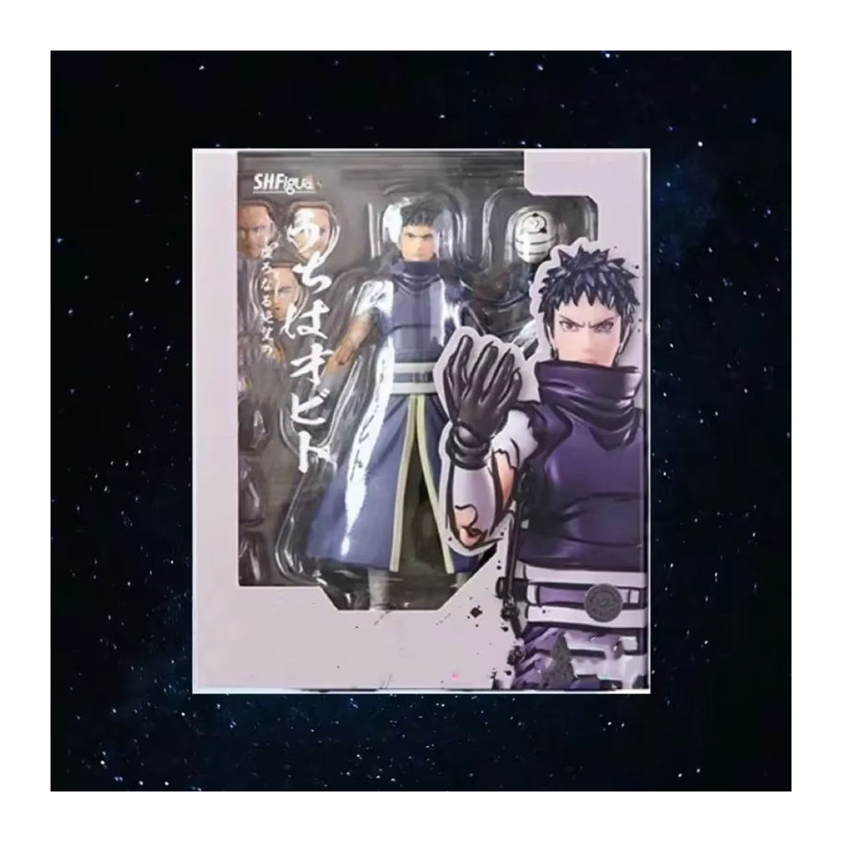 Bandai Naruto SHF Uchiha Obito Actionfigur in Schwarz, 15 cm Höhe, bewegliches Anime-Modell für deine Sammlung - Bild 6