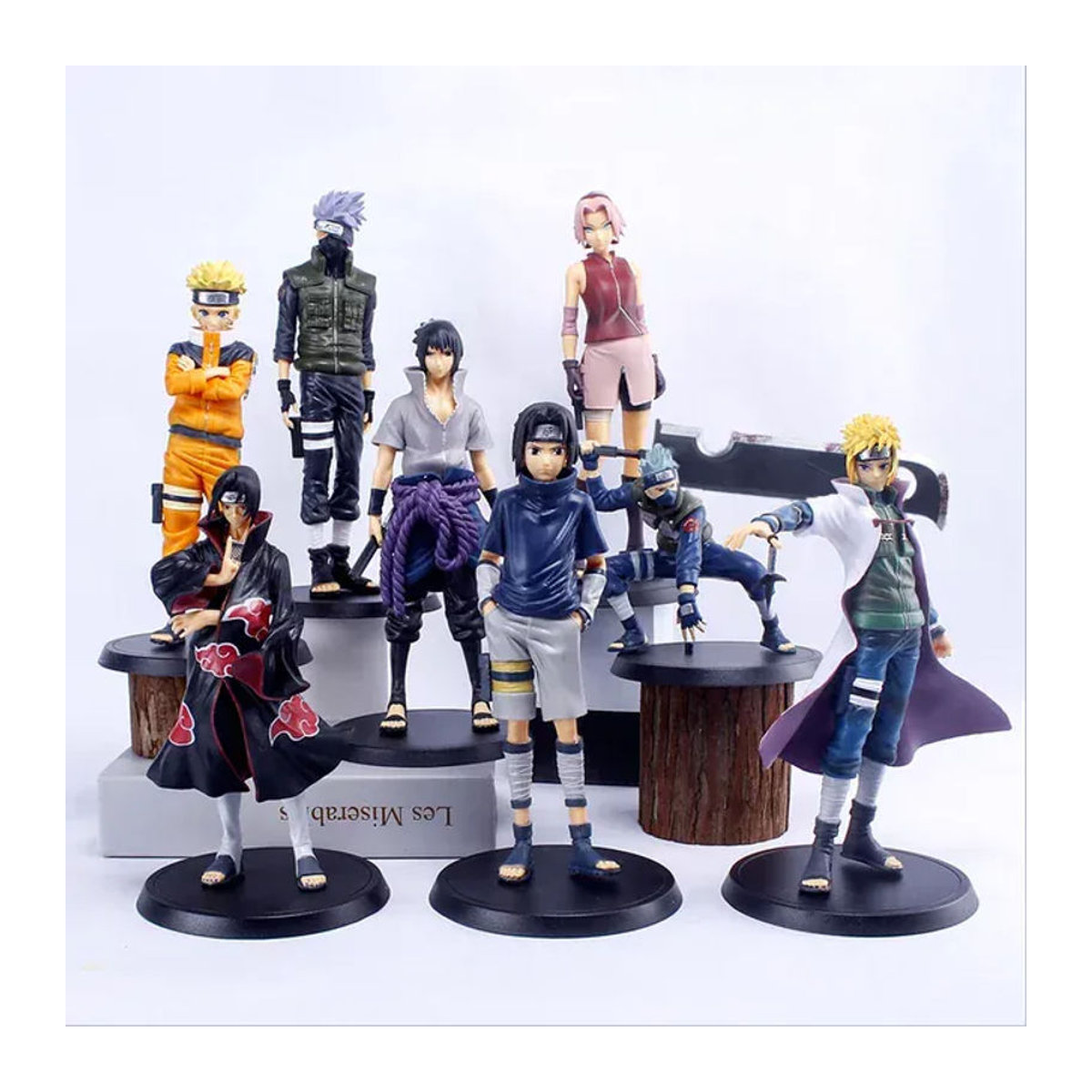 Bandai Naruto Shippuden Actionfiguren Sammlermodelle aus Kunststoff, mehrfarbig - Bild 1
