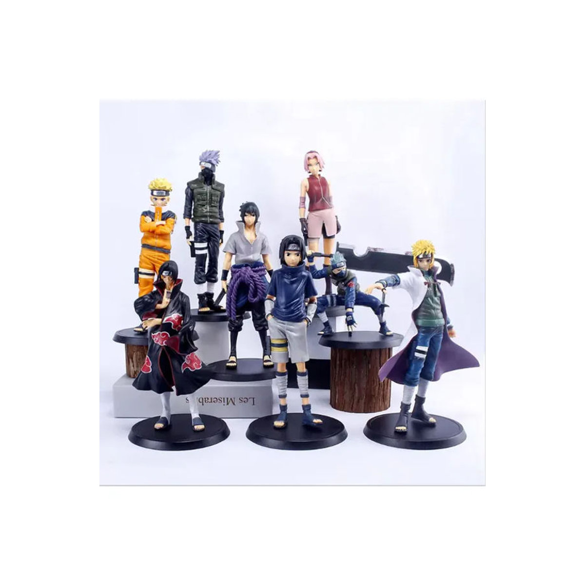 Bandai Naruto Shippuden Actionfiguren Sammlermodelle aus Kunststoff, mehrfarbig - Bild 3