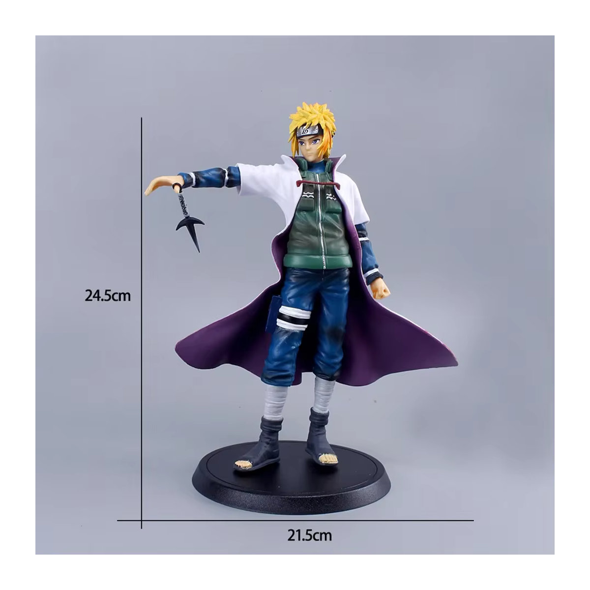 Bandai Naruto Shippuden Anime Figuren Set mit Uchiha Itachi, Sasuke, Pain und Kakashi in Mehrfarbig, Kunststoff Spielzeug für Kinder - Bild 2