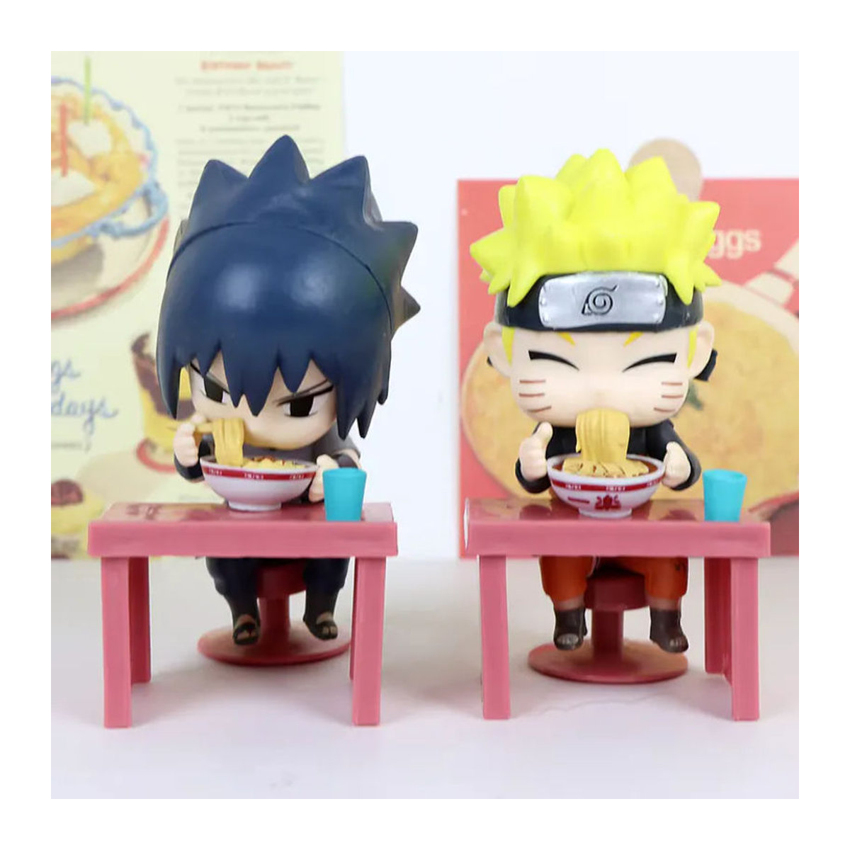 Bandai Naruto Shippuden Ramen-Themen Blindbox Actionfiguren aus Kunststoff, mehrfarbig - Bild 3