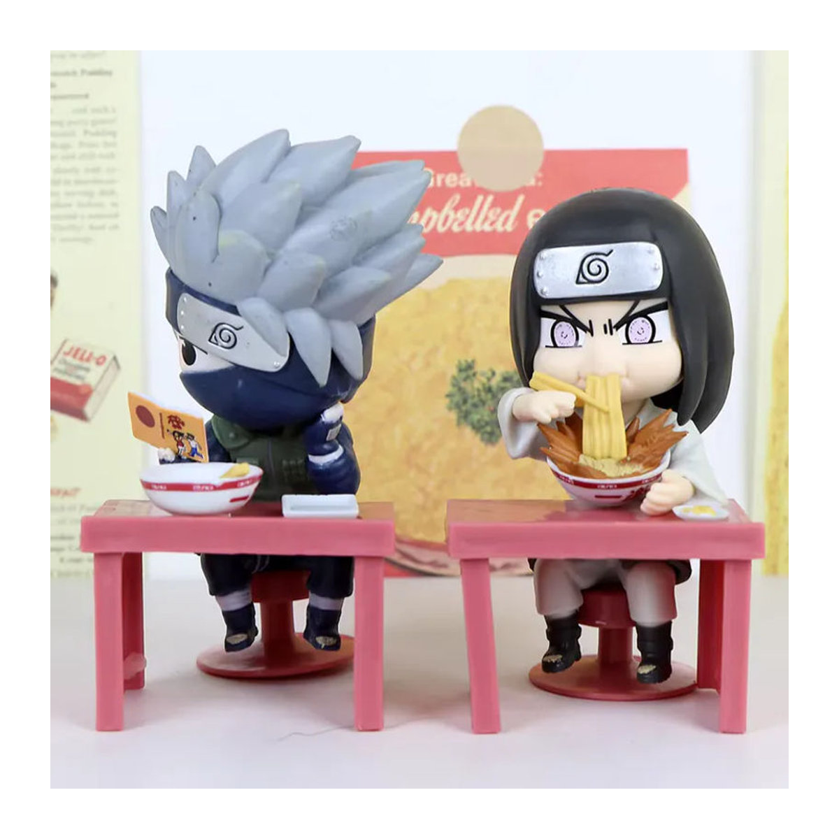 Bandai Naruto Shippuden Ramen-Themen Blindbox Actionfiguren aus Kunststoff, mehrfarbig - Bild 5
