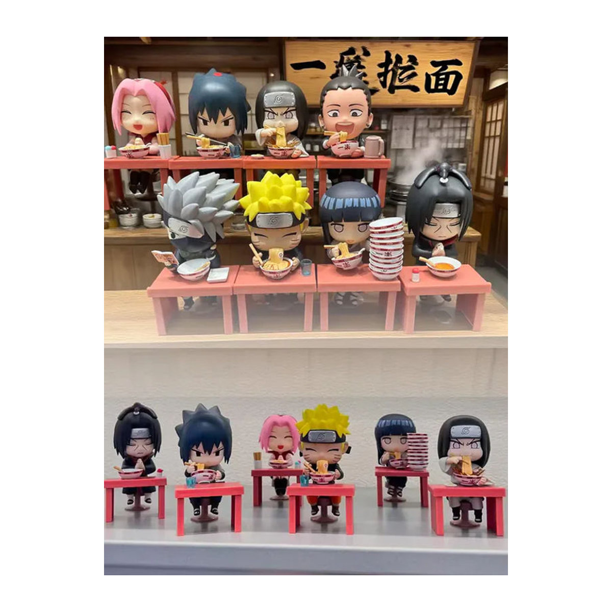 Bandai Naruto Shippuden Ramen-Themen Blindbox Actionfiguren aus Kunststoff, mehrfarbig - Bild 7