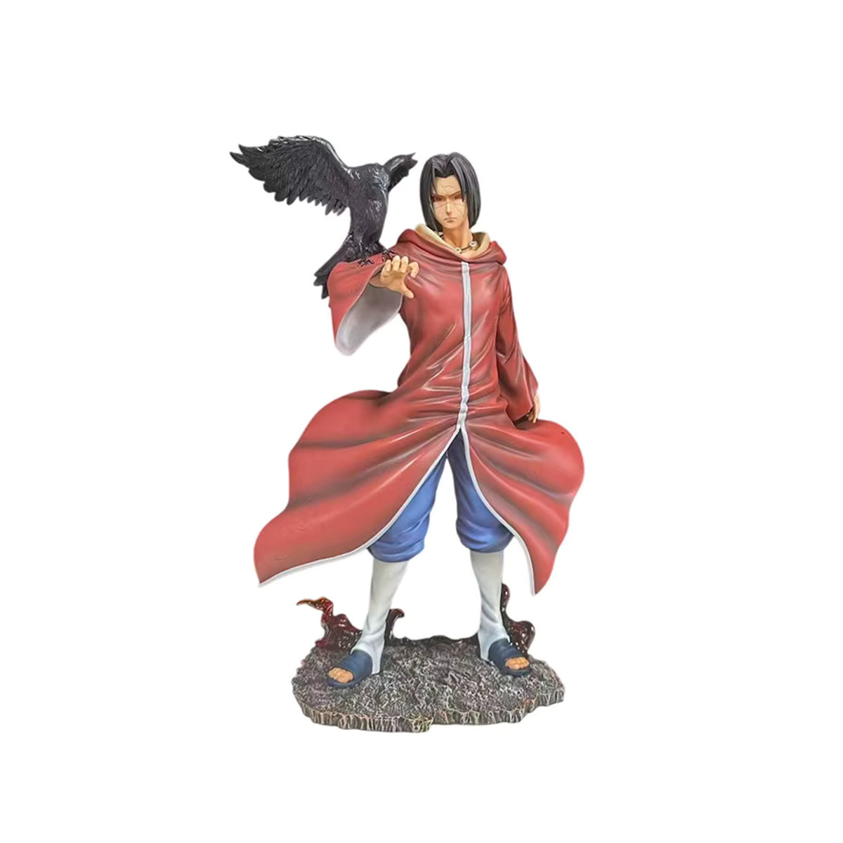 Bandai Naruto Uchiha Itachi Figur Edo Tensei Statue aus Kunststoff in Rot, Höhe: 30 cm - Bild 6